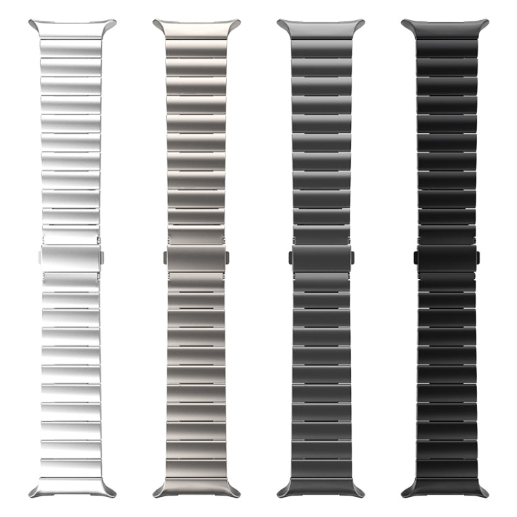 One Bead Flat Buckle Pure Titanium Watch Band, For Samsung Galaxy Watch Ultra / Ultra 2025, For Samsung Galaxy Watch8 / Watch8 Classic