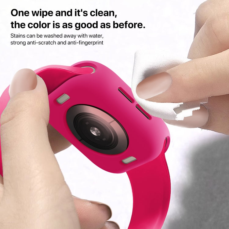 Candy TPU Half Coverage Watch Case, For Apple Watch Series 11 / 10 46mm, For Apple Watch Series 11 / 10 42mm