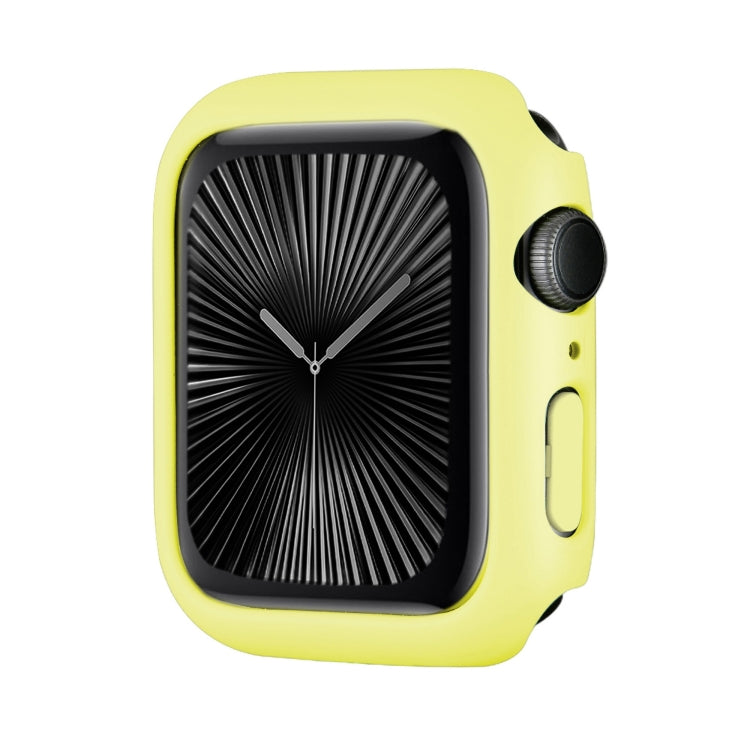 Spray Glazing PC Frame Half Coverage Watch Case, For Apple Watch Series 10 / 11 46mm, For Apple Watch Series 10 / 11 42mm