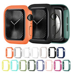 Spray Glazing PC Frame Half Coverage Watch Case, For Apple Watch Series 10 / 11 46mm, For Apple Watch Series 10 / 11 42mm