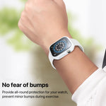 PC Integrated Tempered Film Watch Case, For Apple Watch Series 10 / 11 46mm, For Apple Watch Series 10 / 11 42mm