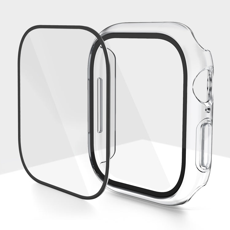 PC Integrated Tempered Film Watch Case, For Apple Watch Series 10 / 11 46mm, For Apple Watch Series 10 / 11 42mm