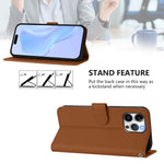 Skin Feel Solid Color Leather Phone Case with Lanyard, For iPhone 13 Pro Max, For iPhone 13 Pro
