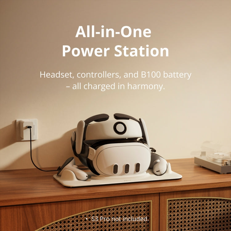 BOBOVR D3 Wireless Charging Station, For Meta Quest 3
