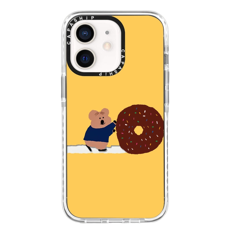 Simple Illustration Pattern Full Coverage Phone Case, For iPhone 12