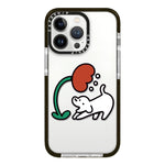 Simple Illustration Pattern Full Coverage Phone Case, For iPhone 15 Pro Max