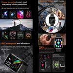 ZW65 2.01 inch Fitness Smart Watch, Blood Oxygen / Blood Pressure / Heart Rate