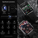 ZW65 2.01 inch Fitness Smart Watch, Blood Oxygen / Blood Pressure / Heart Rate