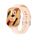 KT73S 1.85 inch Square Screen BT Call Smart Watch, Heart Rate / Blood Pressure / Blood Oxygen / Female Health / Sleep Monitoring