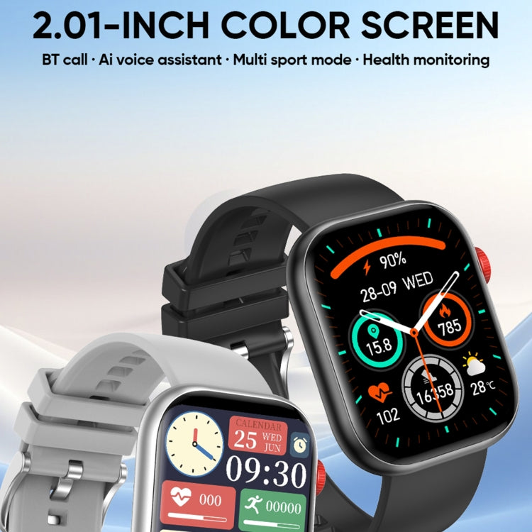 LC88 2 inch Square Screen BT Call Smart Watch, Heart Rate / Blood Pressure / Blood Oxygen / Sleep Monitoring