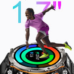 HT30 1.7 inch IP68 Waterproof Silicone Band Smart Watch, Support Flashlight / Banknote Detector Light / Compass