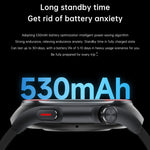 T82 1.43 inch Round Screen BT Call Smart Watch, Heart Rate / Blood Pressure / Blood Oxygen / Sleep / Blood Sugar / HRV / Metope / SOS, Silicone Black, Silicone Red, Silicone Blue, Leather Brown, Leather Black, Stainless Steel Black