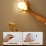 Intelligent Human Body Induction LED Night Light Bedside Lamp with Switch