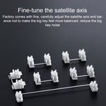 AULA F87 87 Keys Wired/2.4G/Bluetooth Three Model Customized RGB Mechanical Keyboard