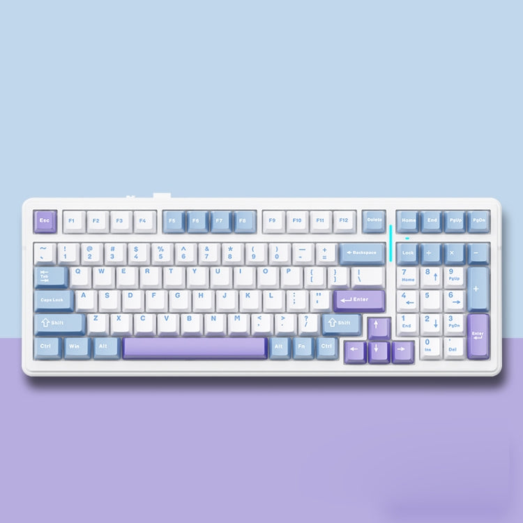 AULA F99 99 Keys Wired/2.4G/Bluetooth Three Model Customized RGB Mechanical Keyboard