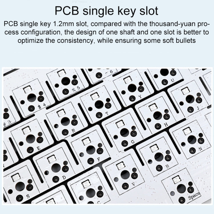 AULA F99 99 Keys Wired/2.4G/Bluetooth Three Model Customized RGB Mechanical Keyboard