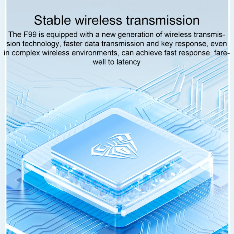 AULA F99 99 Keys Wired/2.4G/Bluetooth Three Model Customized RGB Mechanical Keyboard