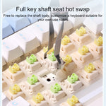 AULA F99 99 Keys Wired/2.4G/Bluetooth Three Model Customized RGB Mechanical Keyboard