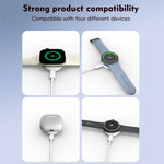 4 in 1 Portable Smart Watch Magnetic Wireless Charger