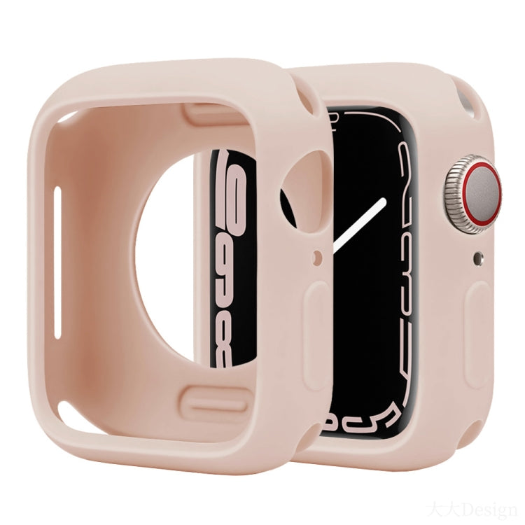 Candy Silicone Half Coverage Watch Case, For Apple Watch Series 41mm