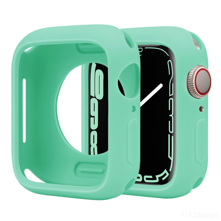 Candy Silicone Half Coverage Watch Case, For Apple Watch Series 45mm