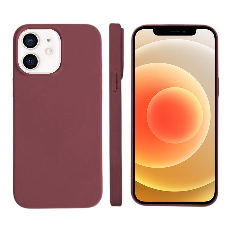 غطاء هاتف من السيليكون السائل مع MagSafe، لأجهزة iPhone 12، iPhone 12 Pro Max، iPhone 12 Pro، iPhone 11 Pro Max