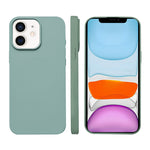 غطاء هاتف من السيليكون السائل مع MagSafe، لأجهزة iPhone 12، iPhone 12 Pro Max، iPhone 12 Pro، iPhone 11 Pro Max