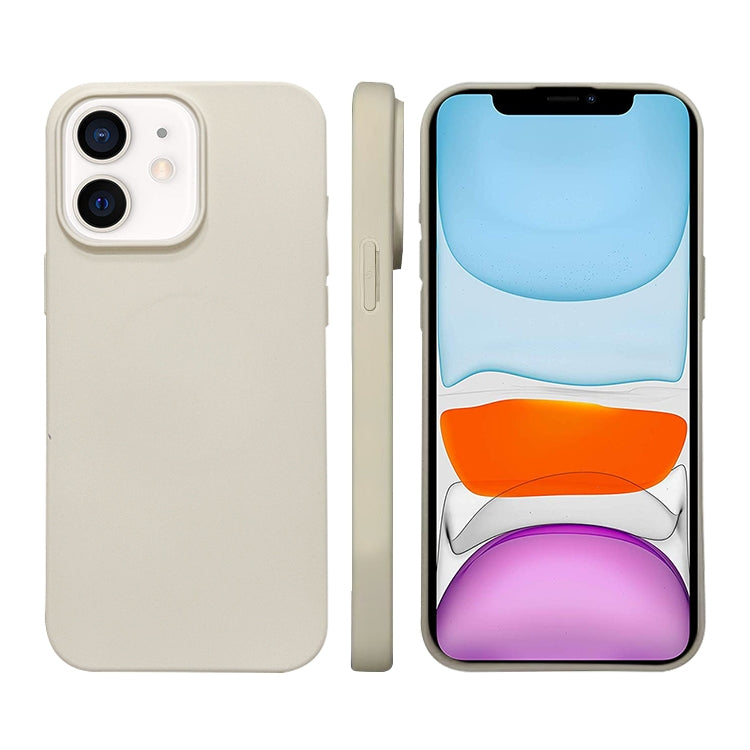غطاء هاتف من السيليكون السائل مع MagSafe، لأجهزة iPhone 12، iPhone 12 Pro Max، iPhone 12 Pro، iPhone 11 Pro Max