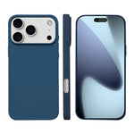 غطاء هاتف من السيليكون السائل مع MagSafe، لأجهزة iPhone 17 Pro Max، iPhone 17 Pro، iPhone 17، iPhone Air
