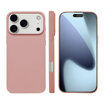 غطاء هاتف من السيليكون السائل مع MagSafe، لأجهزة iPhone 17 Pro Max، iPhone 17 Pro، iPhone 17، iPhone Air