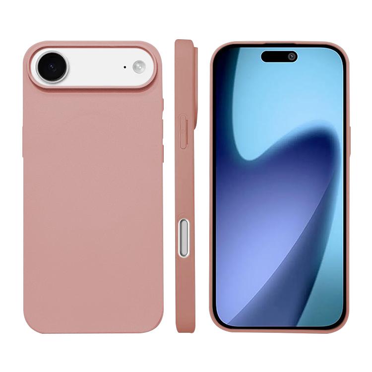 غطاء هاتف من السيليكون السائل مع MagSafe، لأجهزة iPhone 17 Pro Max، iPhone 17 Pro، iPhone 17، iPhone Air
