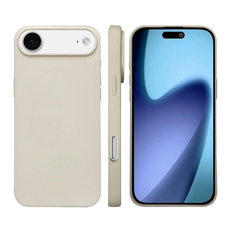 غطاء هاتف من السيليكون السائل مع MagSafe، لأجهزة iPhone 17 Pro Max، iPhone 17 Pro، iPhone 17، iPhone Air