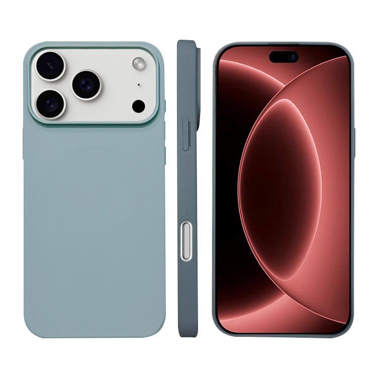 غطاء هاتف من السيليكون السائل مع MagSafe، لأجهزة iPhone 17 Pro Max، iPhone 17 Pro، iPhone 17، iPhone Air