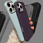 غطاء هاتف من السيليكون السائل مع MagSafe، لأجهزة iPhone 17 Pro Max، iPhone 17 Pro، iPhone 17، iPhone Air