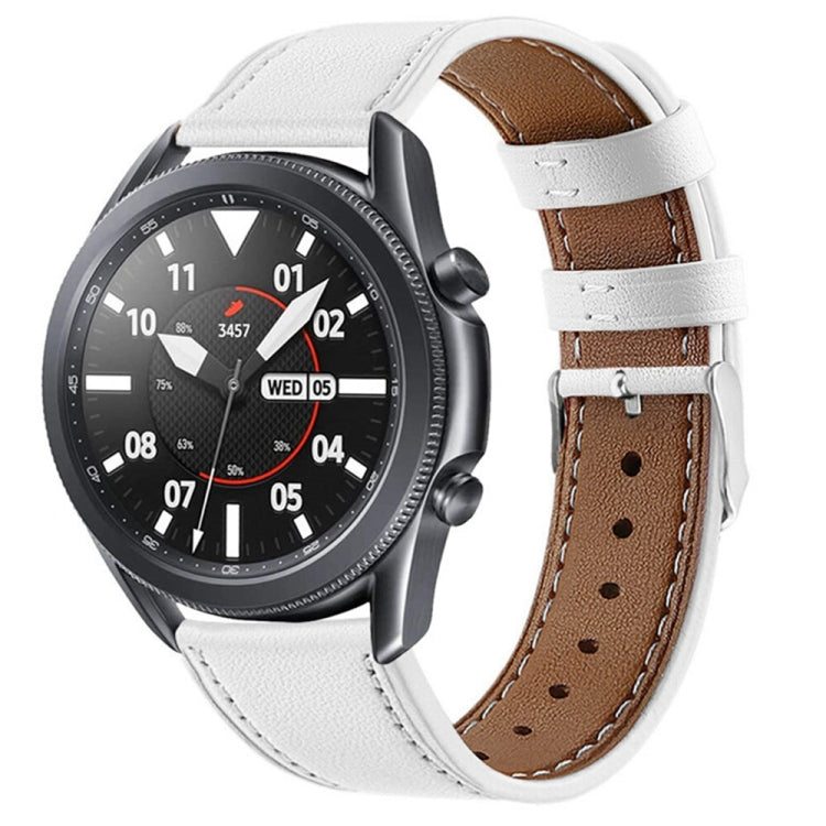 For Galaxy Watch 3 45mm Leather Replacement Strap Watchband, For Galaxy Watch 3 45mm