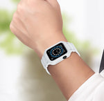 Armor TPU Case Integrated Watch Band, For Apple Watch Series 10 / 11 46mm, For Apple Watch Series 10 / 11 42mm