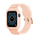 Armor TPU Case Integrated Watch Band, For Apple Watch Series 10 / 11 46mm, For Apple Watch Series 10 / 11 42mm