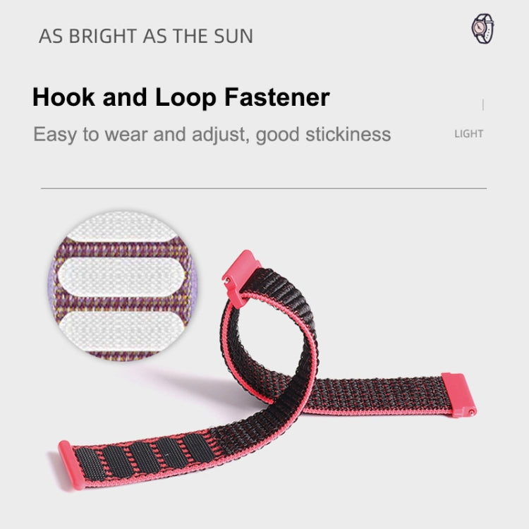 Simple Nylon Braided Strap, For Samsung Galaxy Watch 46mm