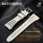 RedPepper Armor Metal Case Integrated Silicone Watch Band, For Apple Watch 44mm / 45mm