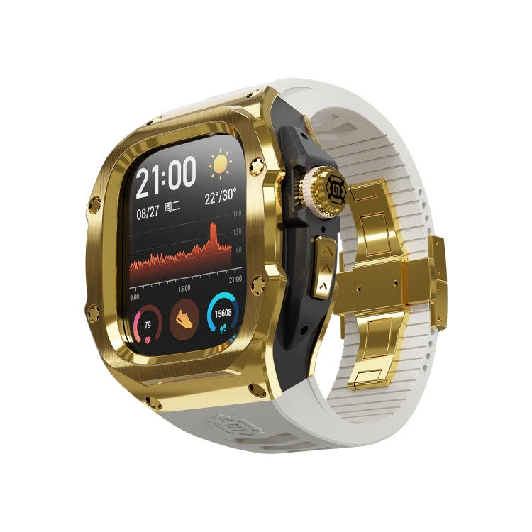 RedPepper Armor Metal Case Integrated Silicone Watch Band, For Apple Watch Ultra 3 / 2 / 1 49mm
