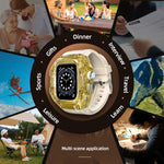 RedPepper Armor Metal Case Integrated Silicone Watch Band, For Apple Watch Ultra 3 / 2 / 1 49mm