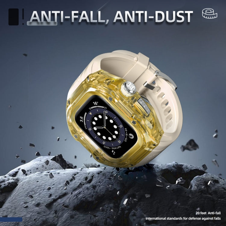 RedPepper Armor Metal Case Integrated Silicone Watch Band, For Apple Watch Ultra 3 / 2 / 1 49mm