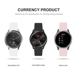 Solid Color Reverse Buckle Silicone Strap, Size: Large Size, For Garmin Vivoactive 3 / Vivomove HR
