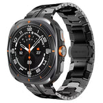 Butterfly Buckle Titanium Alloy Watch Band, For Samsung Galaxy Watch Ultra 47mm / Ultra 2025