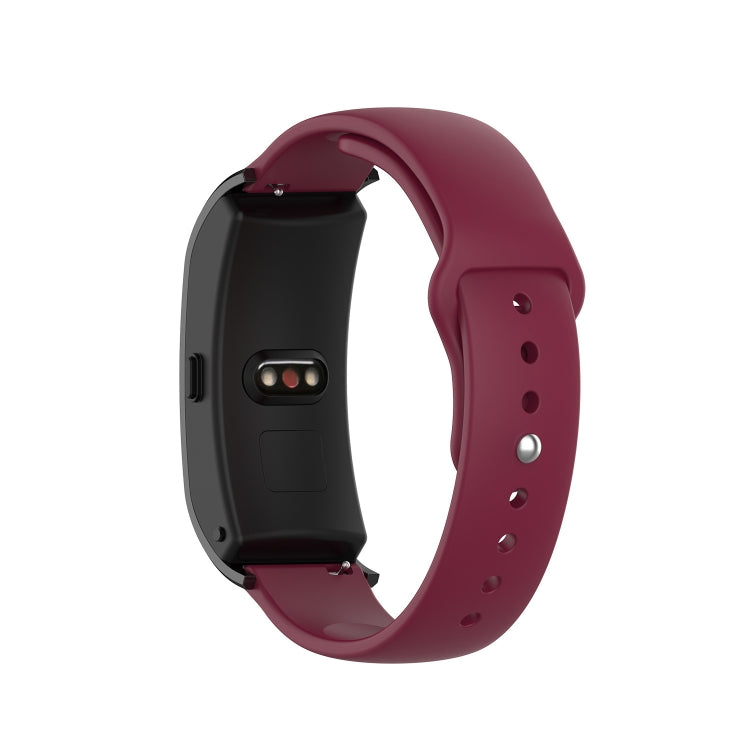 18mm SLR Buckle Fashion Silicone Strap, Size: Large Size, For Garmin Vivomove 3s / 4s