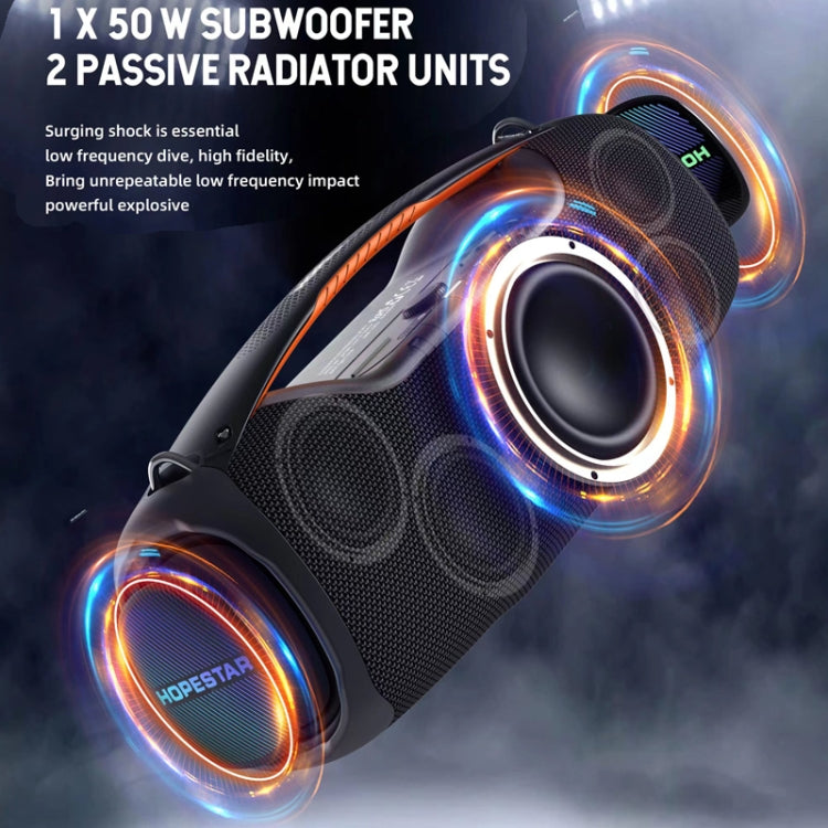HOPESTAR A60 100W Outdoor Portable IPX6 Waterproof Bluetooth Speaker with Microphone