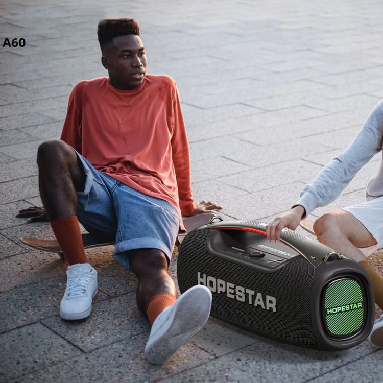 HOPESTAR A60 100W Outdoor Portable IPX6 Waterproof Bluetooth Speaker with Microphone