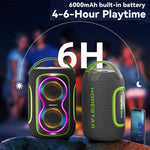 HOPESTAR H59 50W Outdoor Portable IPX5 Waterproof Bluetooth Speaker, H59