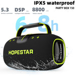 HOPESTAR Party Box 150 40W Outdoor Portable IPX5 Waterproof Bluetooth Speaker