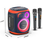 HOPESTAR PARTY130 Outdoor Dual Mic Long Endurance Bluetooth Speaker